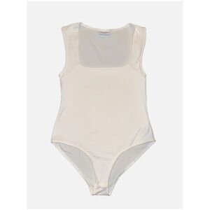 Jolie & Joy- Cream Sleeveless Bodysuit size Medium